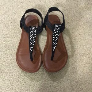 Arizona Jean Co. Slip on sandals.